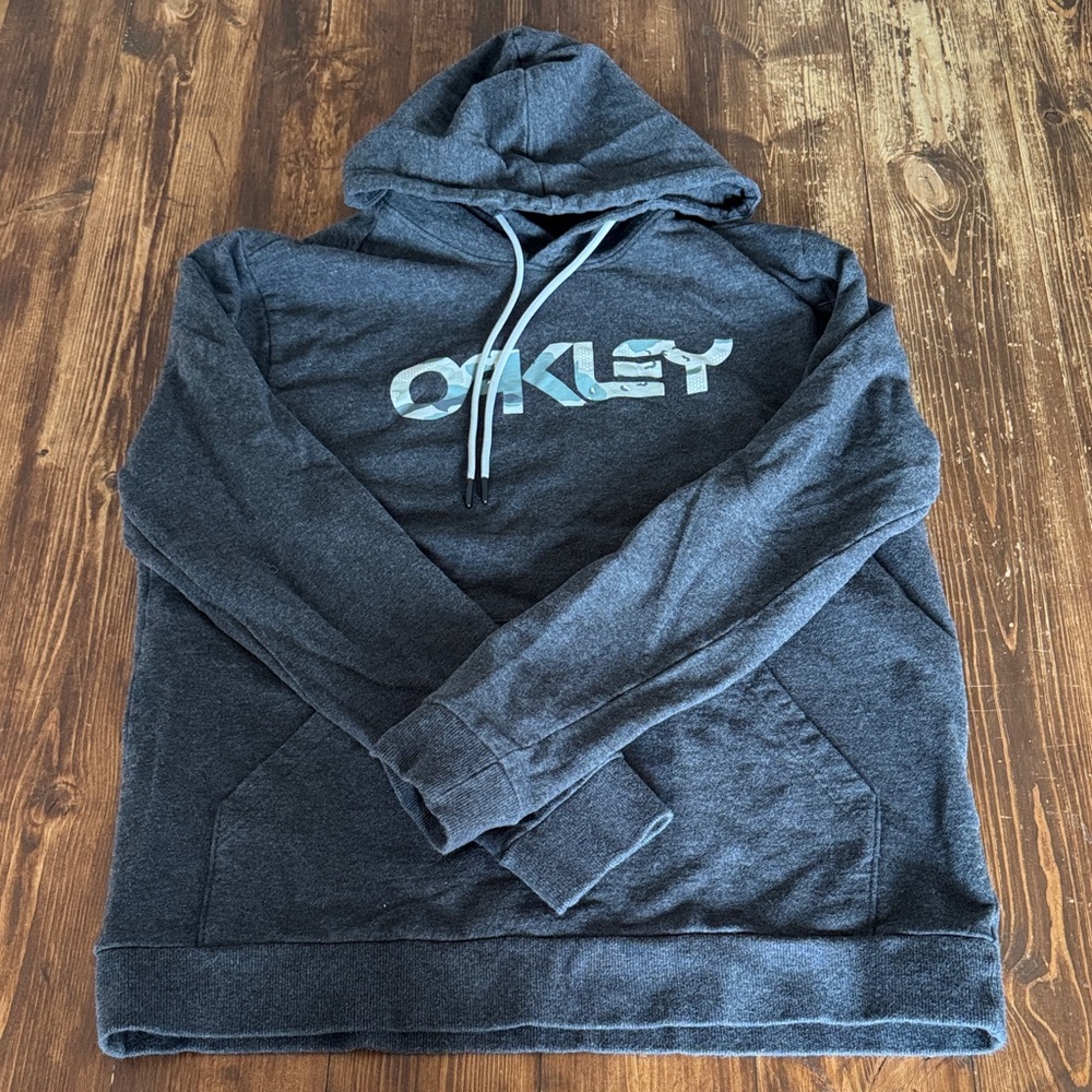 Oakley Dark Gray Hoodie for Men